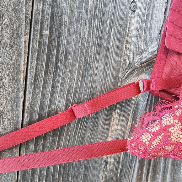 Adore Me Deep Red Underwire Bra Size 38D - Picture 7 of 12